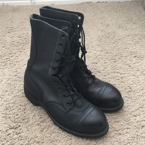 BILTRITE STEEL-TOE COMBAT BOOTS MILITARY ISSUE